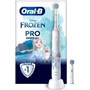 Oral-B Pro Junior Cepillo Dental Eléctrico Recargable para Niños 6+ con temática Frozen - Incluye 1 Mango y 1 Recambio de Cabezal